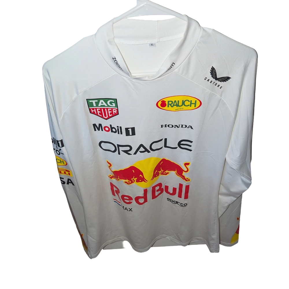 Castore Oracle Red Bull Racing Long Sleeve Compression Shirt